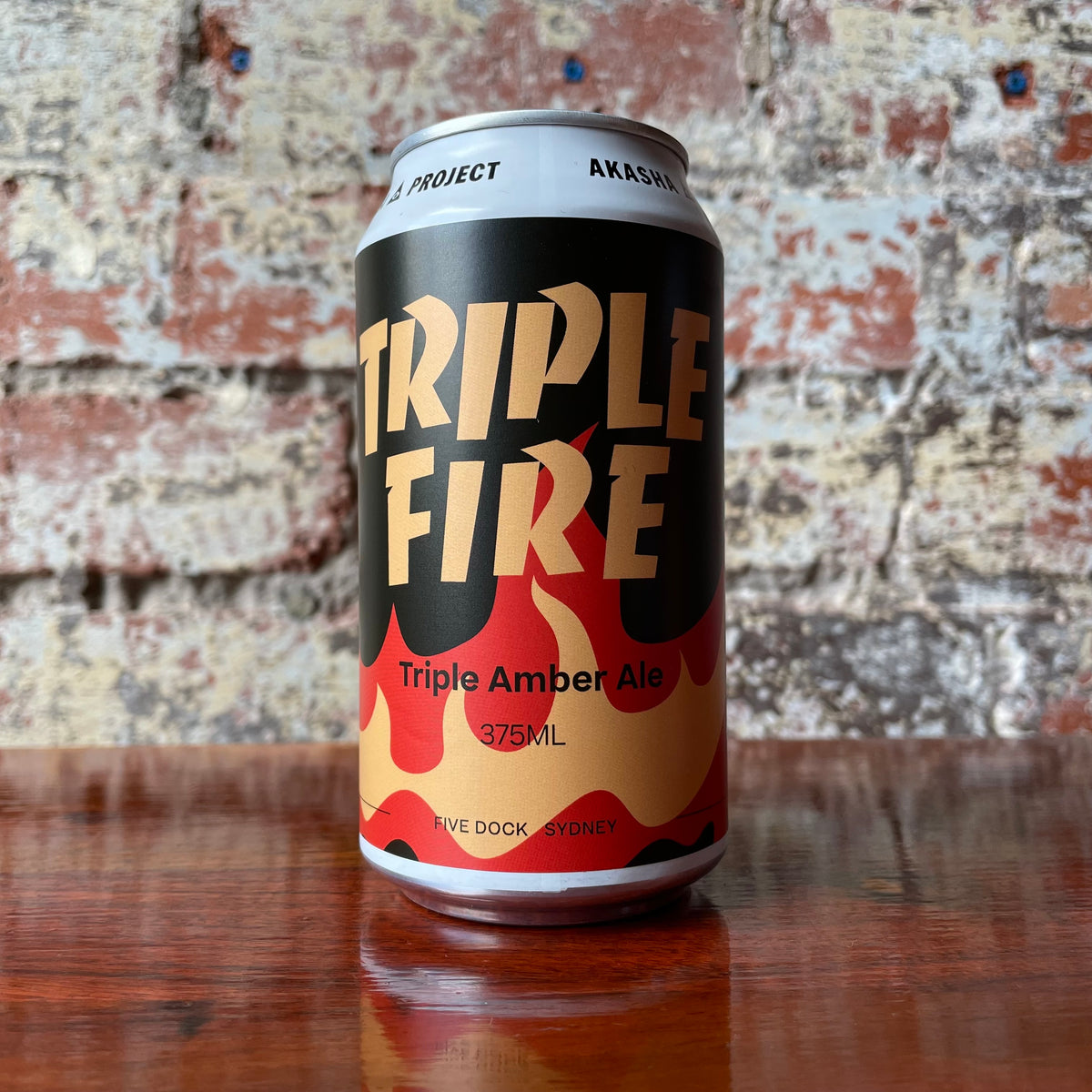 Akasha Triple Fire Triple Amber Ale Otter's Promise