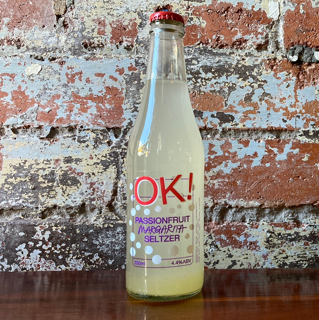 OK! Passionfruit Margarita Alcoholic Seltzer