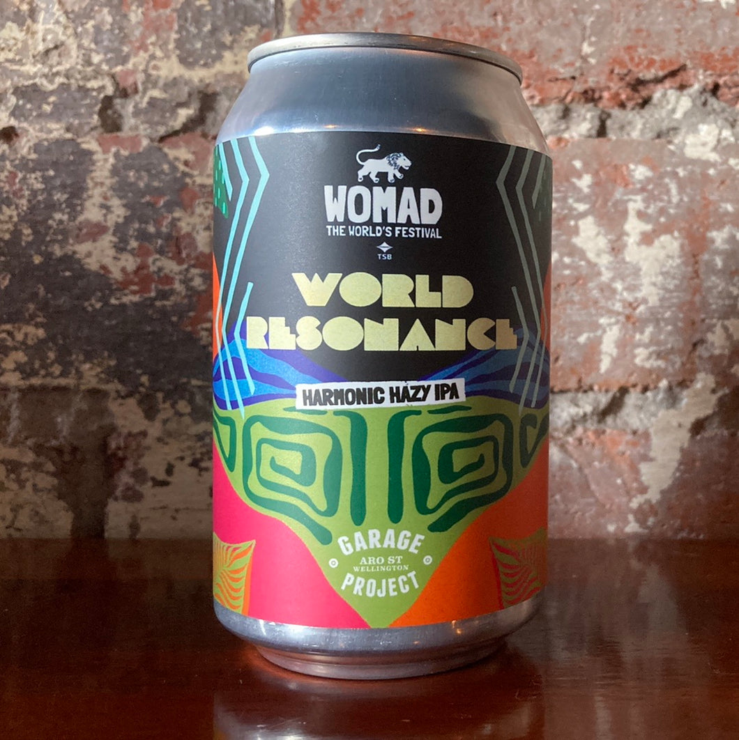 Garage Project x Womad World Resonance Harmonic Hazy IPA