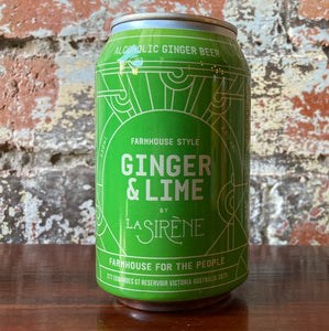 La Sirène Ginger & Lime Farmhouse Ginger Beer