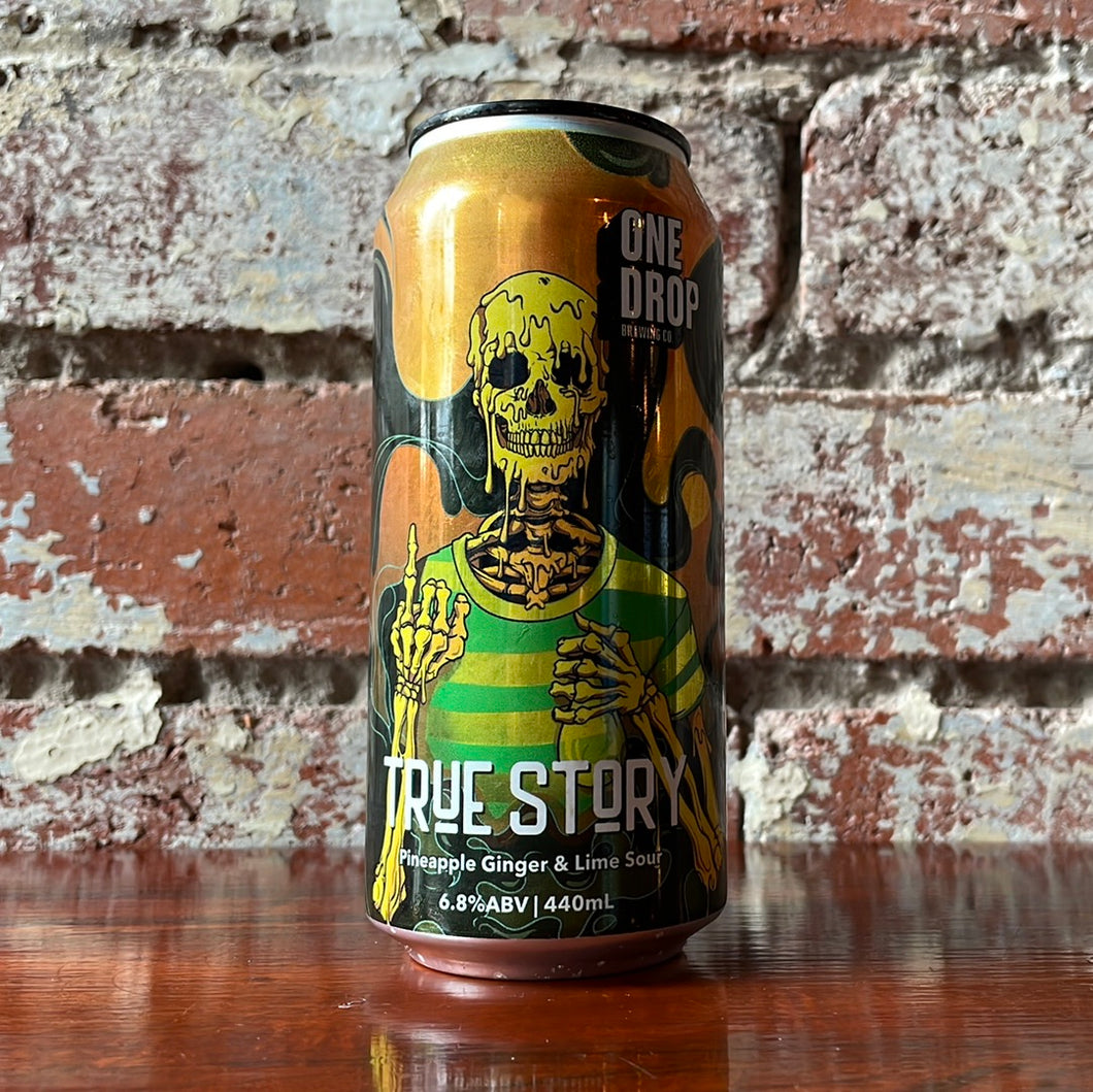 One Drop True Story Pineapple Ginger & Lime Sour