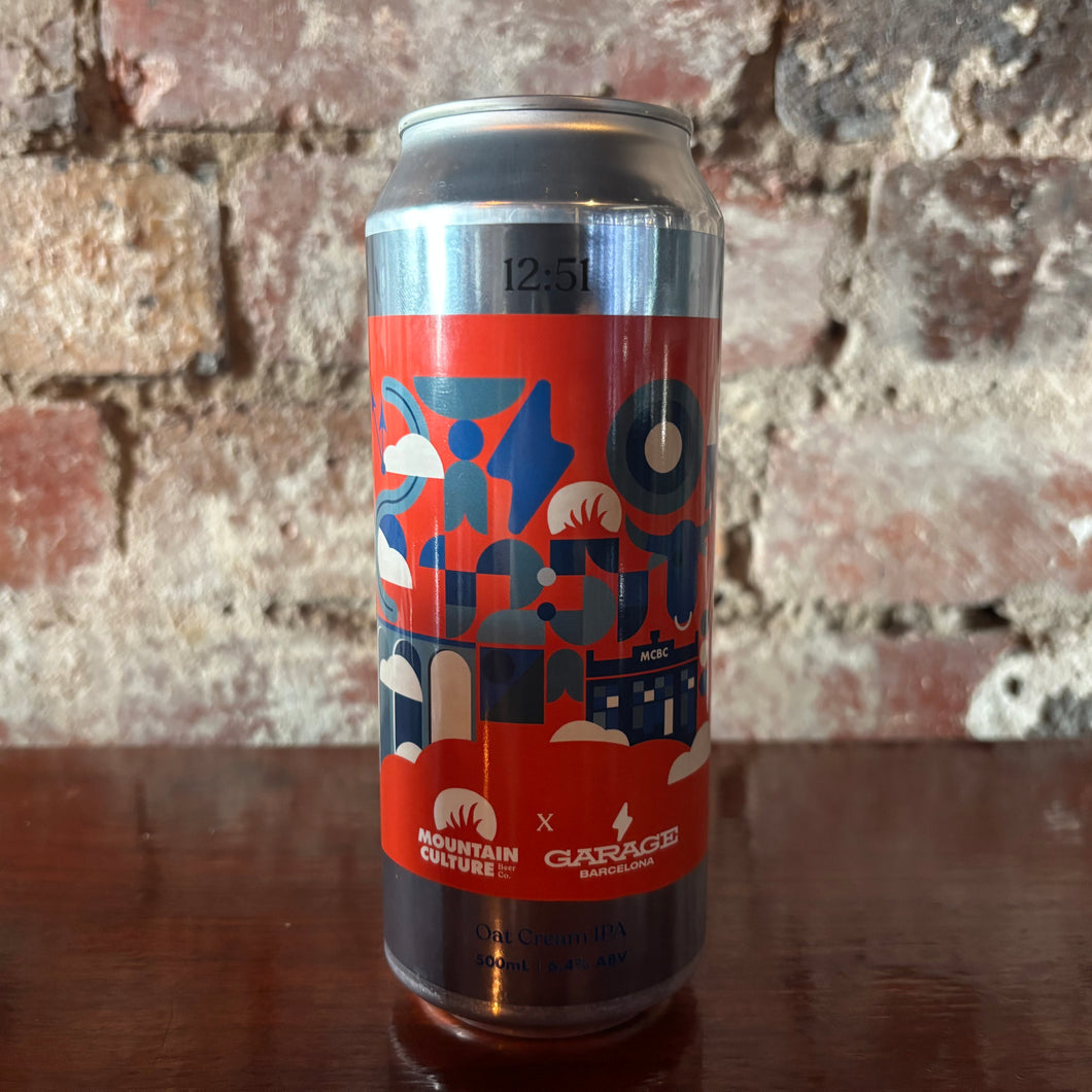 Mountain Culture x Garage Beer Co 12:51 Oat Cream IPA