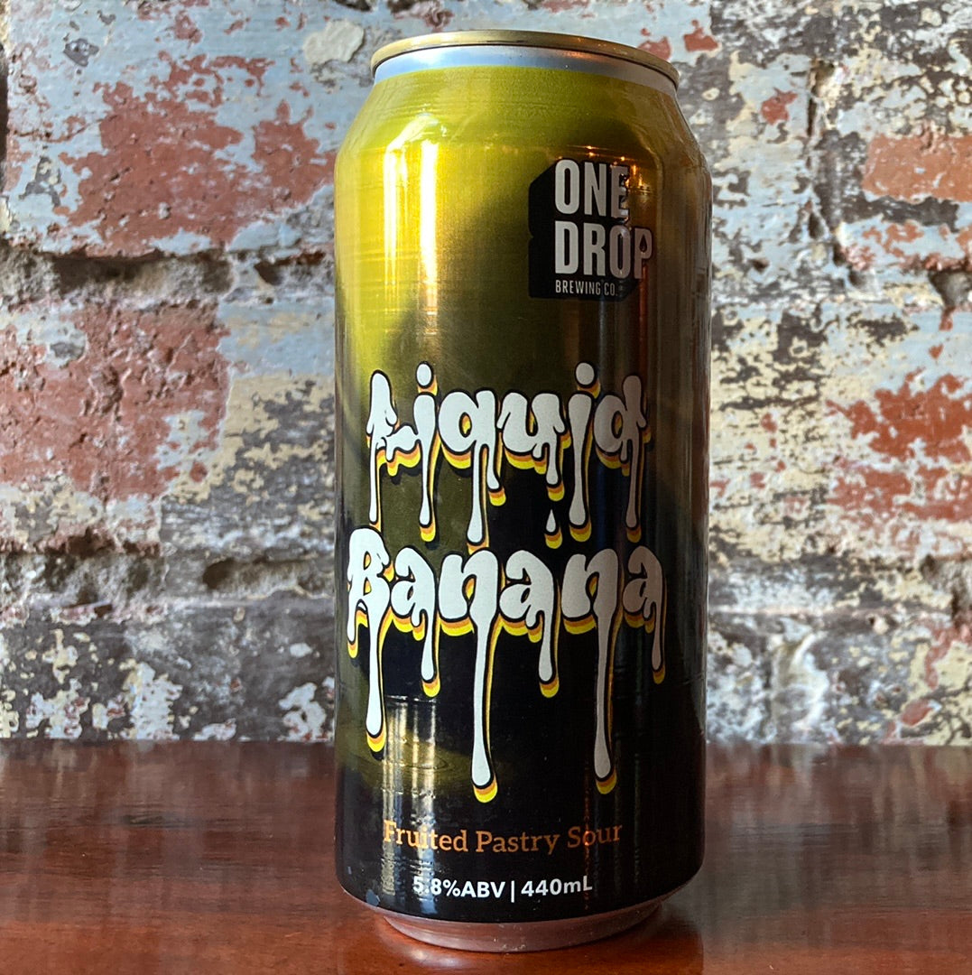 One Drop Liquid Banana Fruited Pastry Sour – Otter's Promise