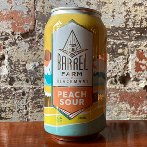 Blackman's Barrel Farm Peach Sour