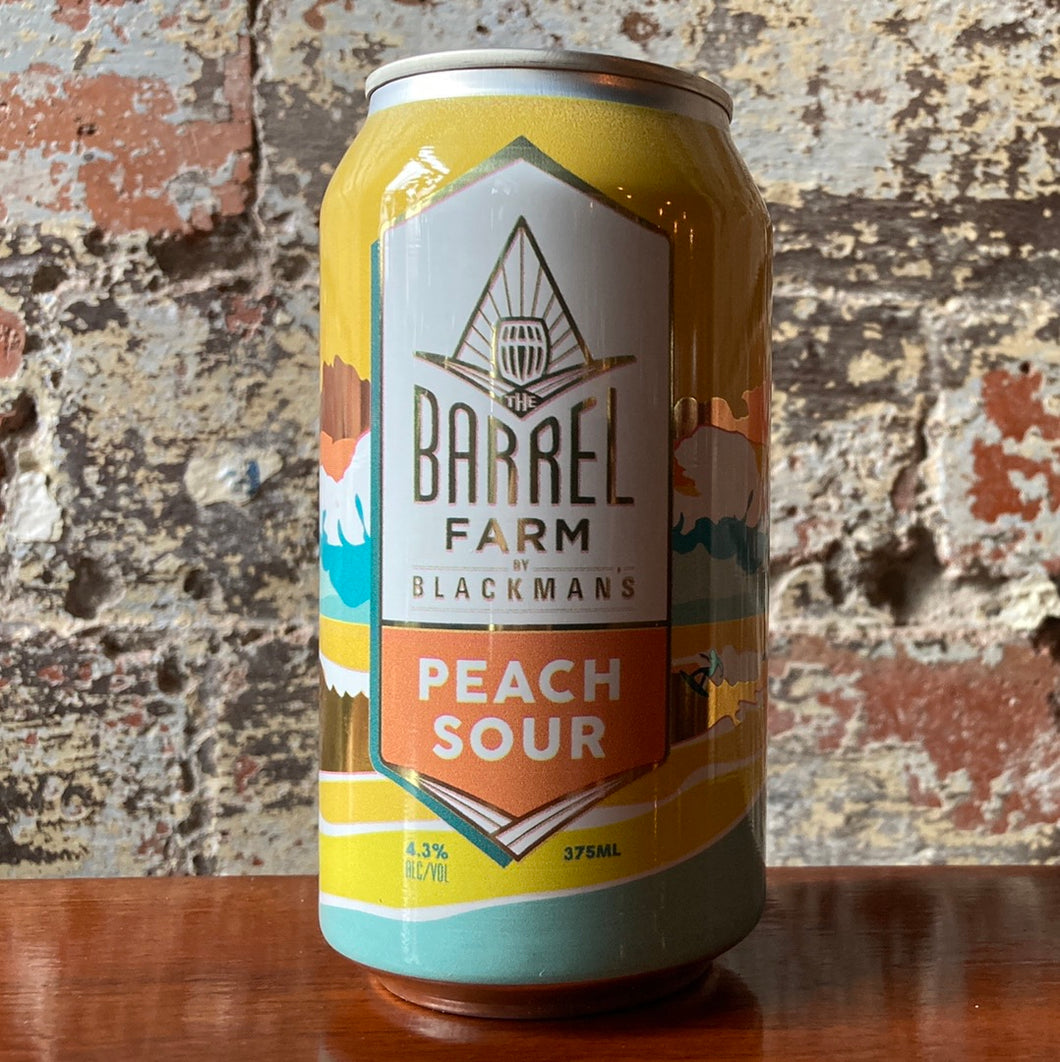 Blackman's Barrel Farm Peach Sour