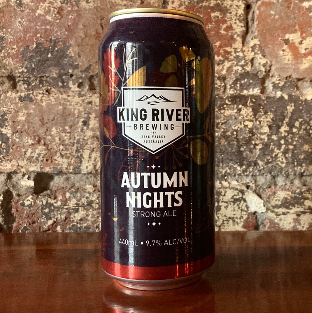 King River Autumn Nights Strong Ale