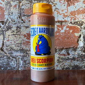 Secret Aardvark Red Scorpion Fiery Hot Sauce