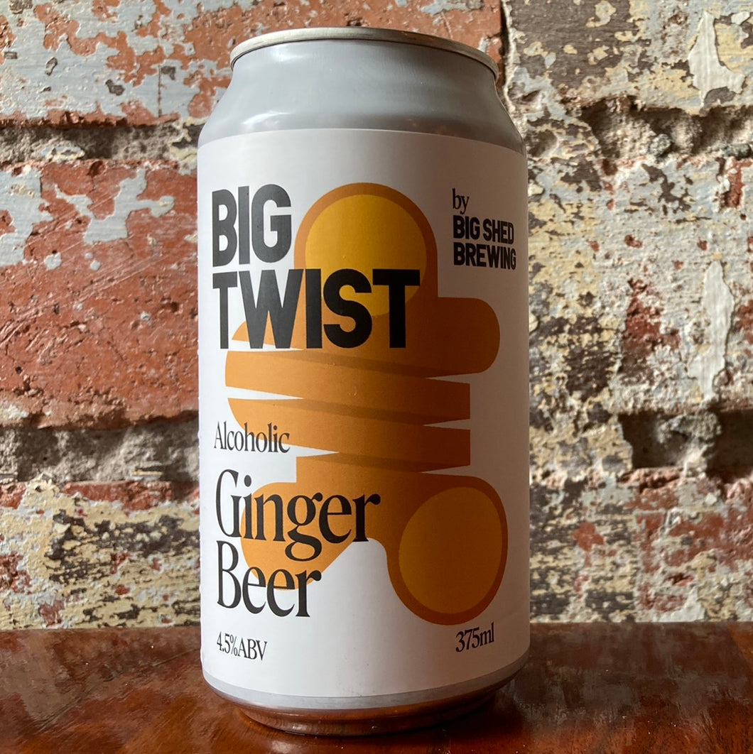 Big Shed Big Twist Alcoholic Ginger Beer