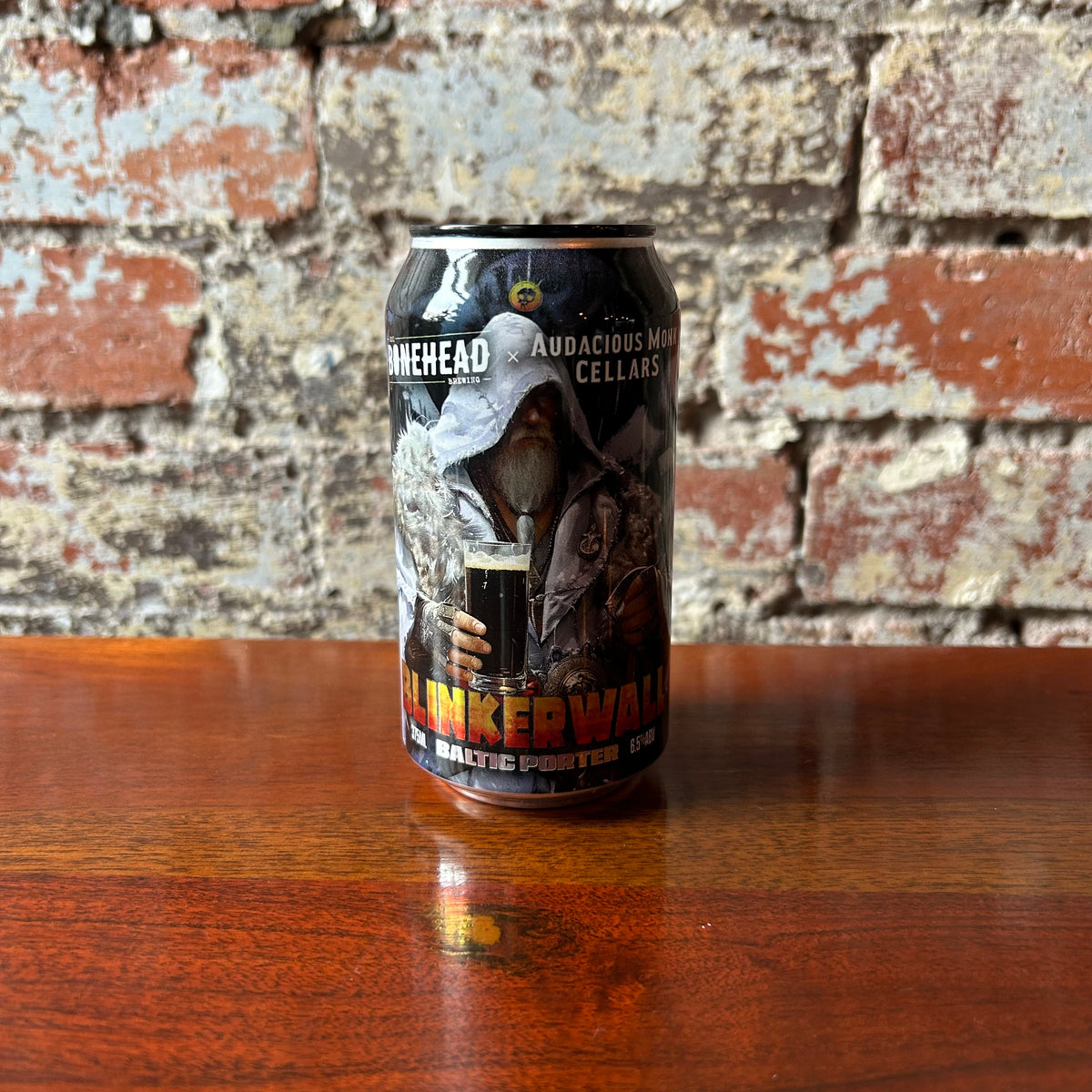 Bonehead x Audacious Monk Cellars Blinkerwall Baltic Porter – Otter's ...