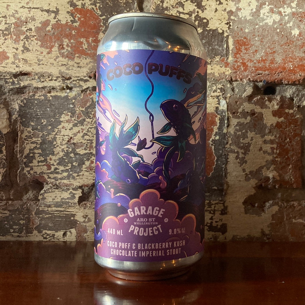 Garage Project Coco Puffs Coco Puff & Blackberry Kush Chocolate Imperial Stout