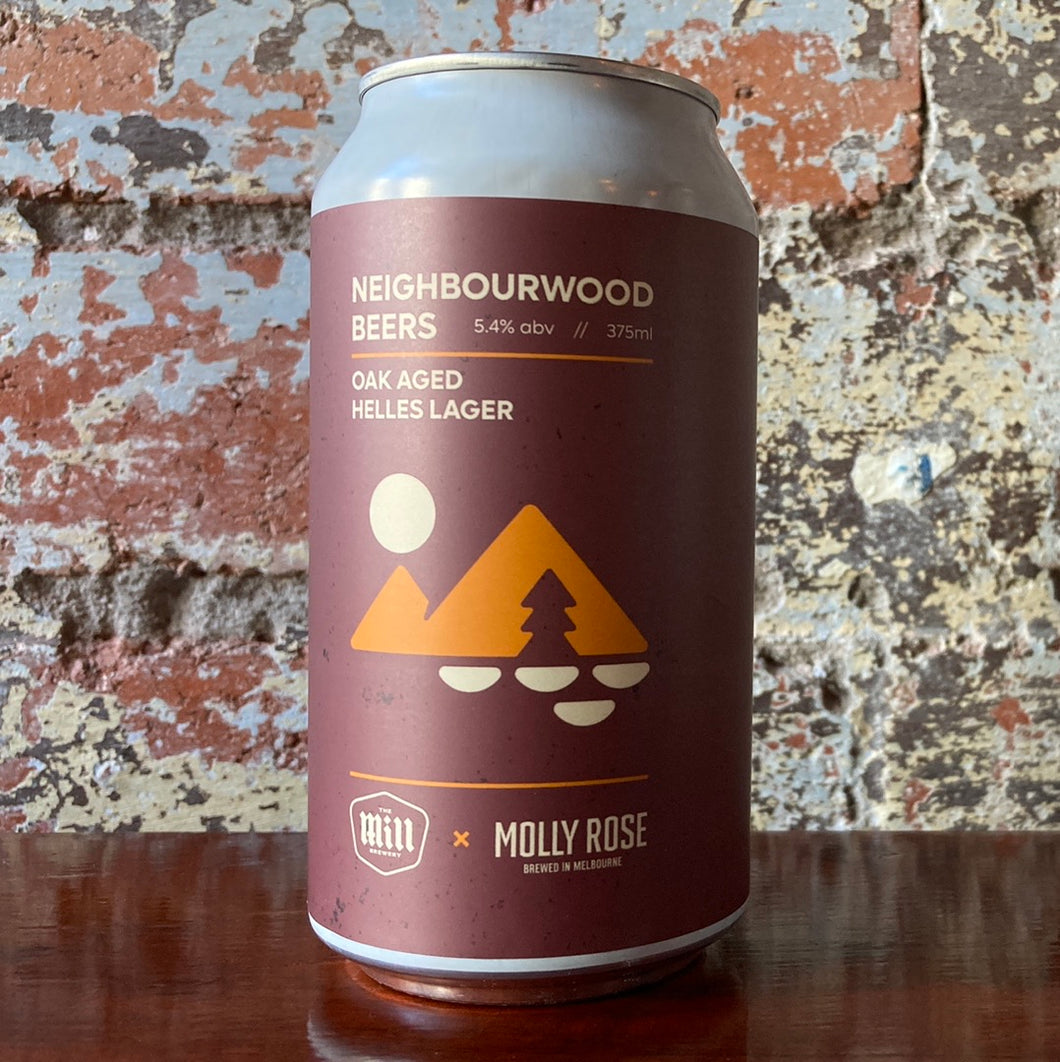 The Mill x Molly Rose Oak Aged Helles Lager
