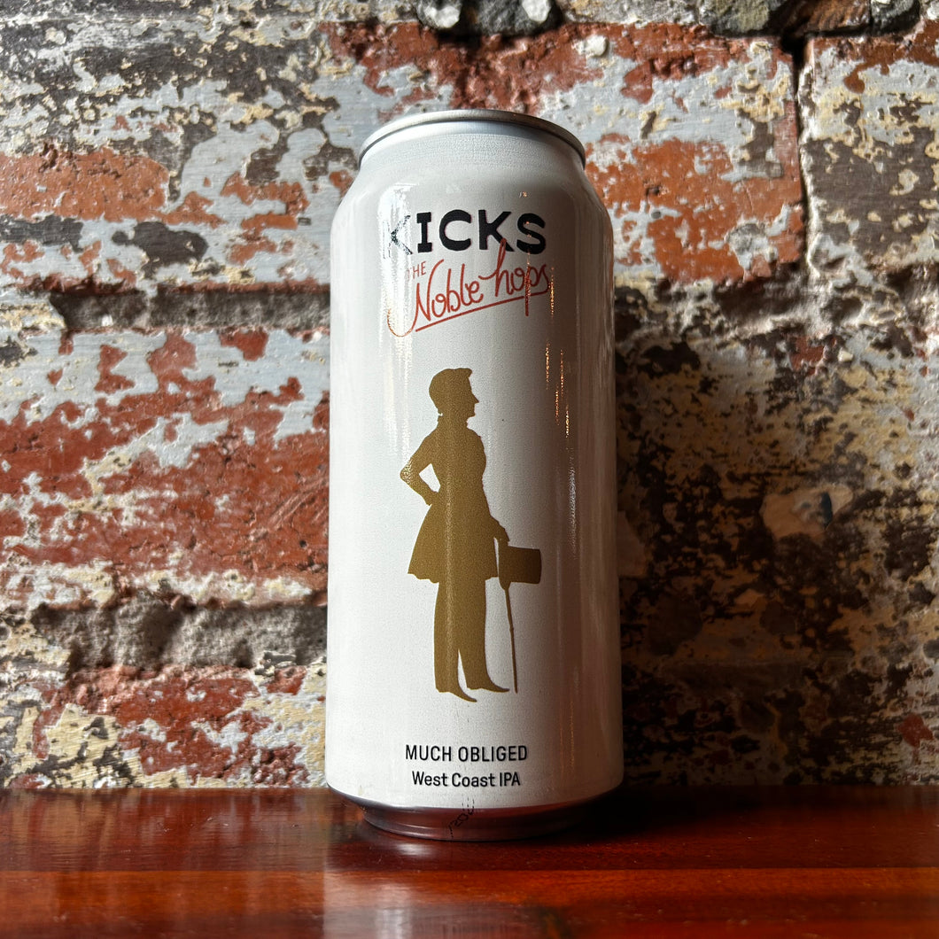 Kicks x The Noble Hops Much Obliged West Coast IPA