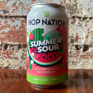 Hop Nation Summer Sour Cucumber Mint Watermelon
