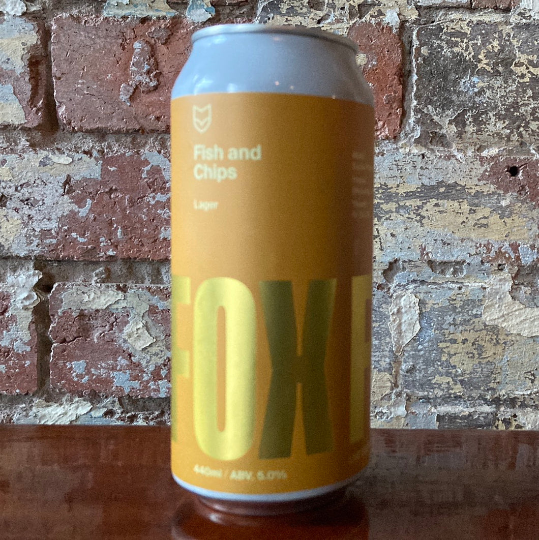 Fox Friday Fish and Chips Lager