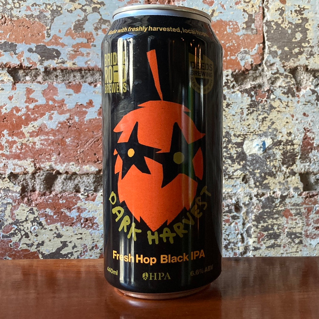 Bridge Road x Deeds Dark Harvest Fresh Hop Black IPA 2024