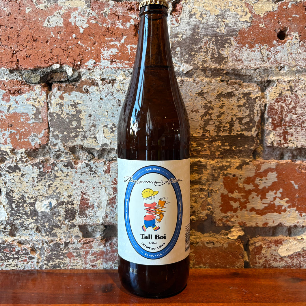 Dangerous Ales Tall Boi Crispy Boi Lager