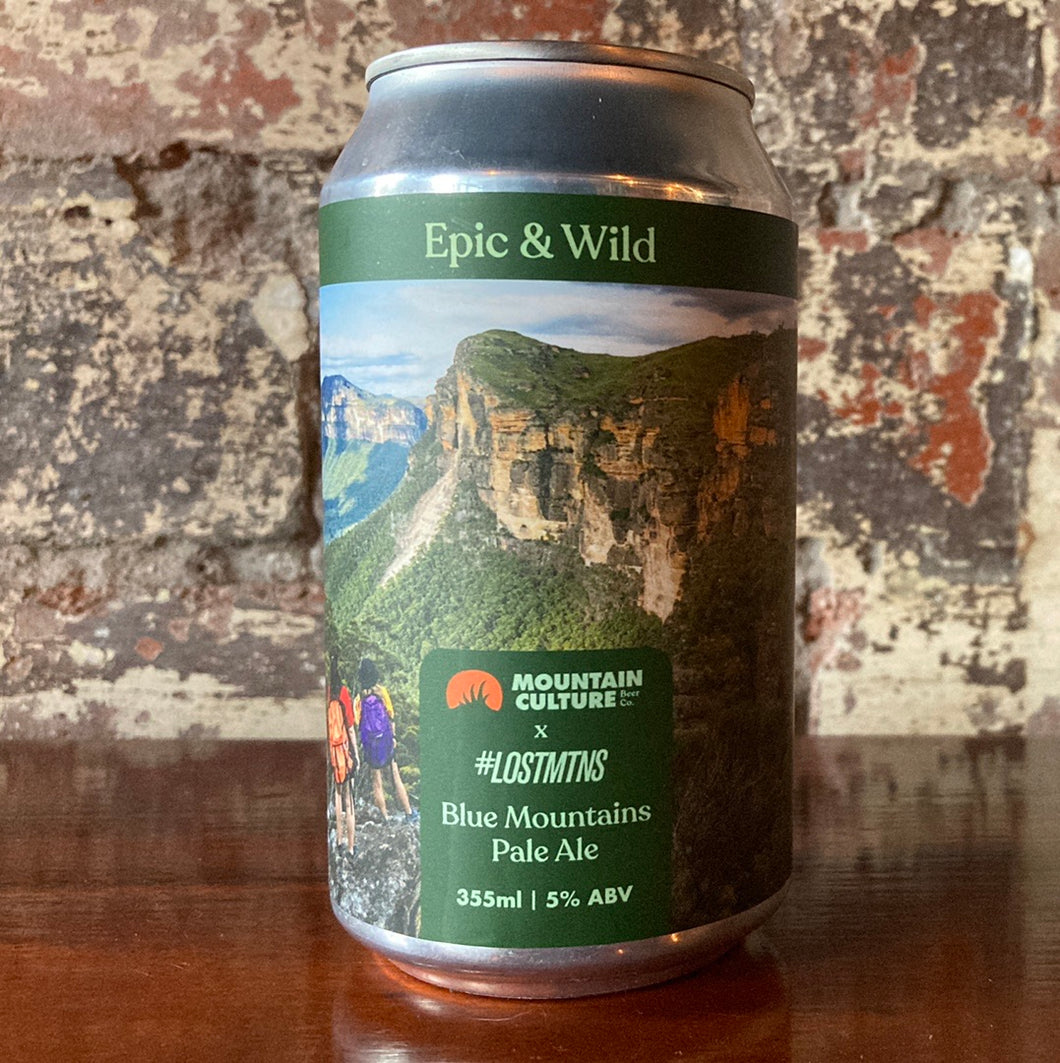 Mountain Culture Epic & Wild Blue Mountains Pale Ale