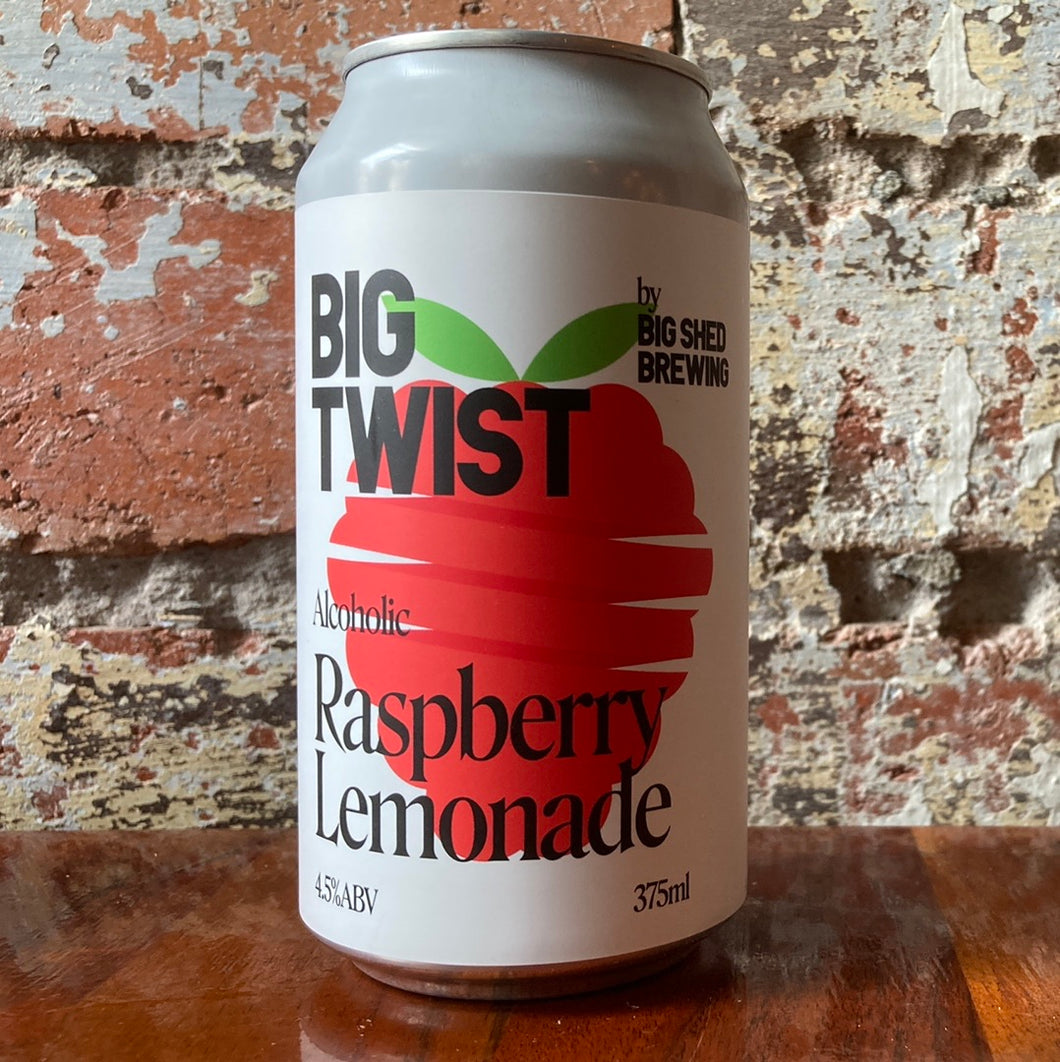 Big Shed Big Twist Alcoholic Raspberry Lemonade