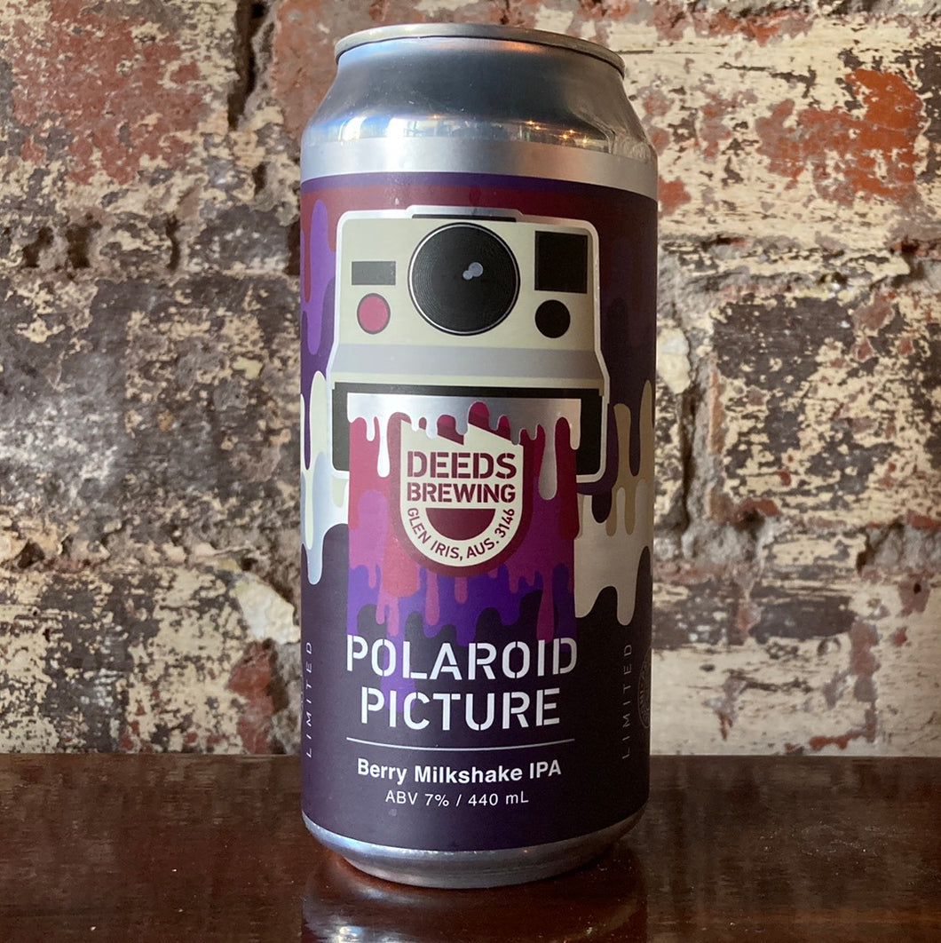 Deeds Polaroid Picture Berry Milkshake IPA