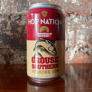 Hop Nation x Mountain Culture Grouse Southern Fishing Hazy IPA
