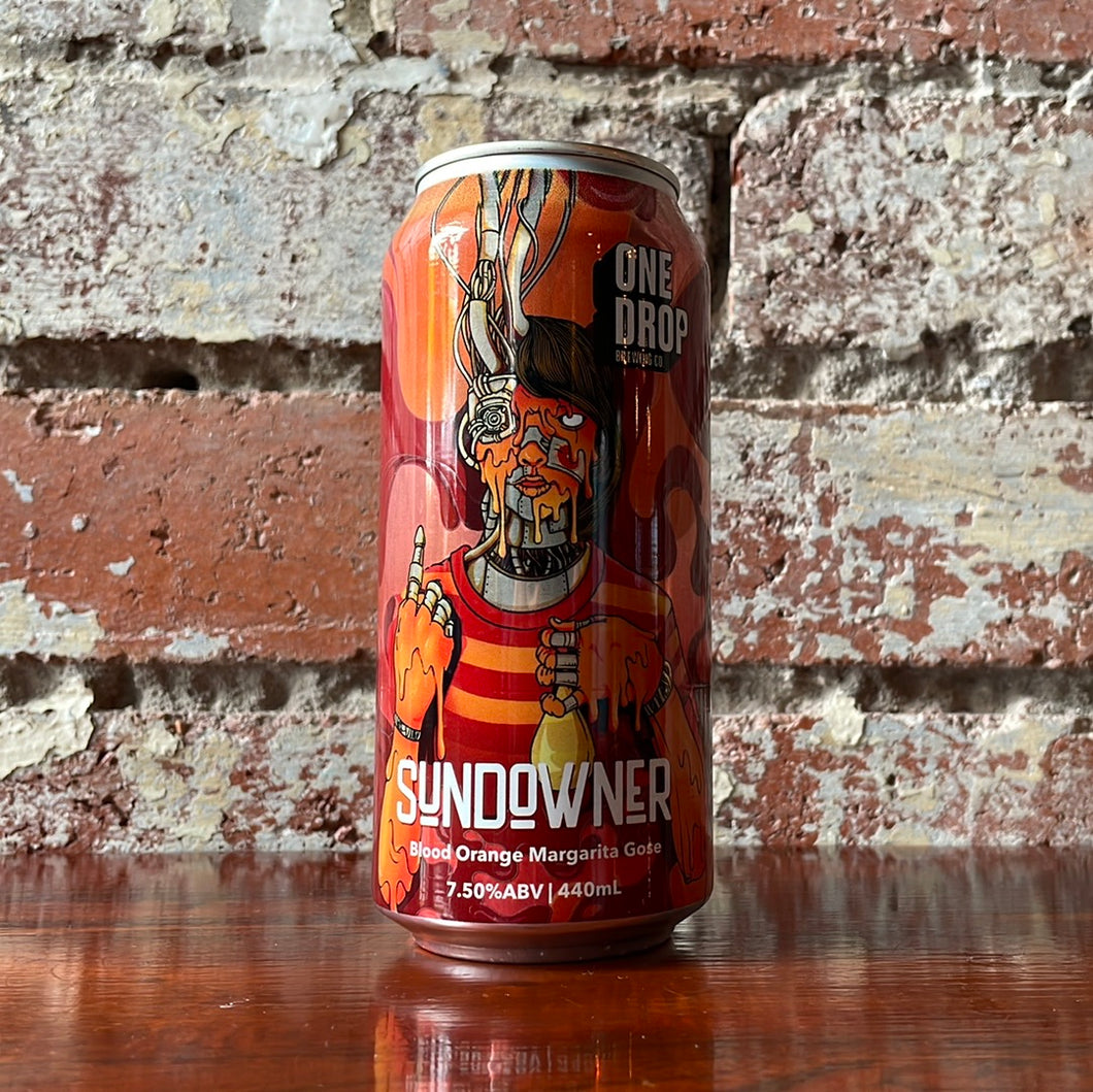 One Drop Sundowner Blood Orange Margarita Gose