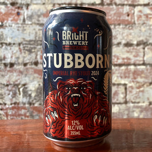 Bright Stubborn Imperial Rye Stout 2024