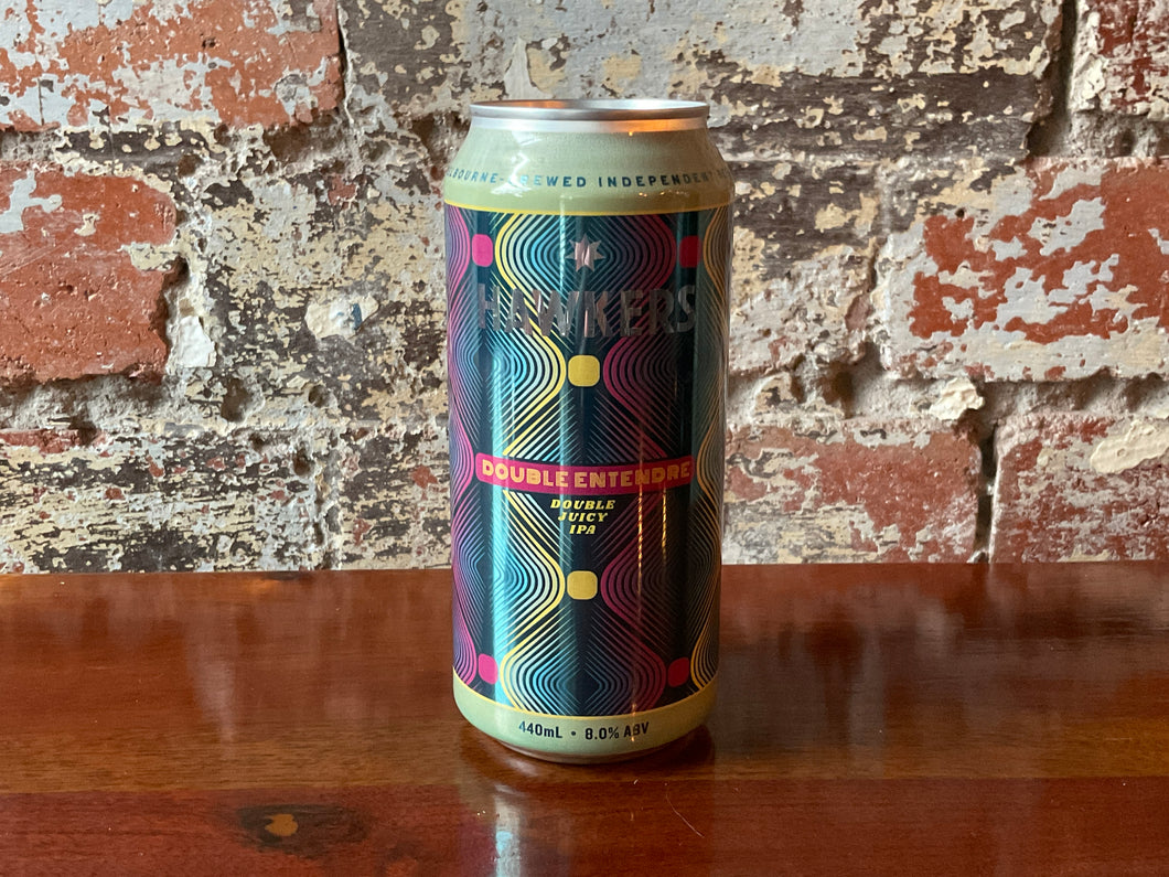 Hawkers Double Entendre Double Juicy IPA