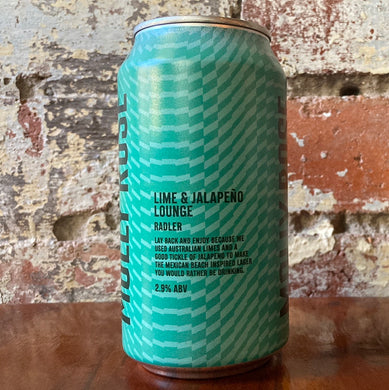 Molly Rose Radler Lime & Jalapeño Lounge Lager Molly Rose Radler Lime & Jalapeño Lounge Lager