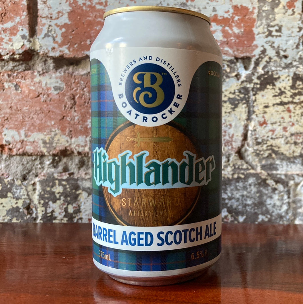 Boatrocker Highlander Starward Whisky BA Scotch Ale