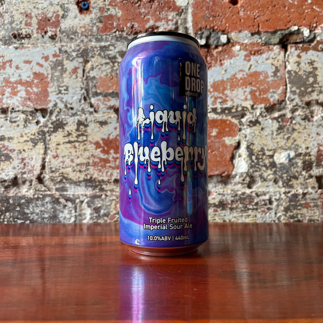 One Drop Liquid Blueberry Triple Fruited Imperial Sour