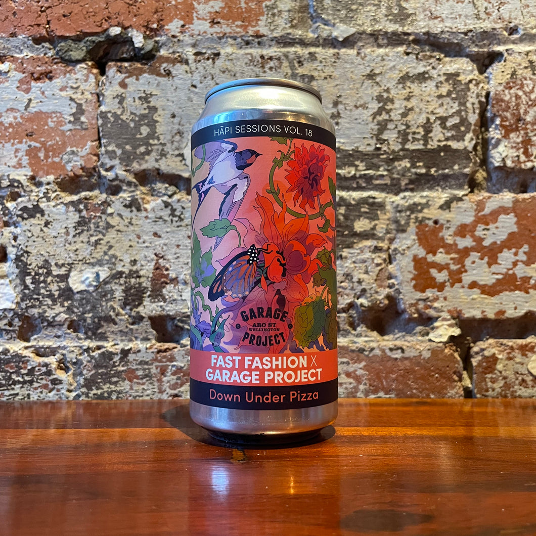 Fast Fashion x Garage Project Down Under Pizza DDH DIPA