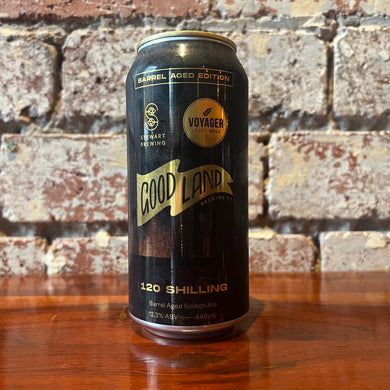 Good Land 120 Shilling Barrel Aged Scotch Ale Good Land 120 Shilling Barrel Aged Scotch Ale