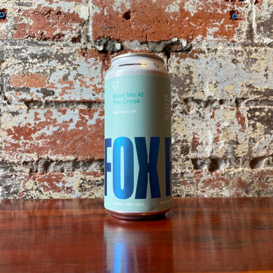 Fox Friday Meet Me At The Creek West Coast IPA Fox Friday Meet Me At The Creek West Coast IPA
