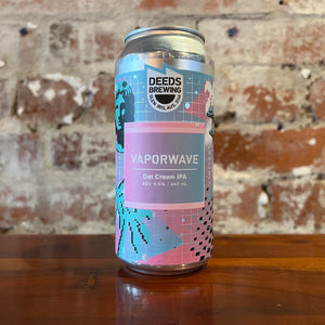 Deeds Vaporwave Oat Cream IPA