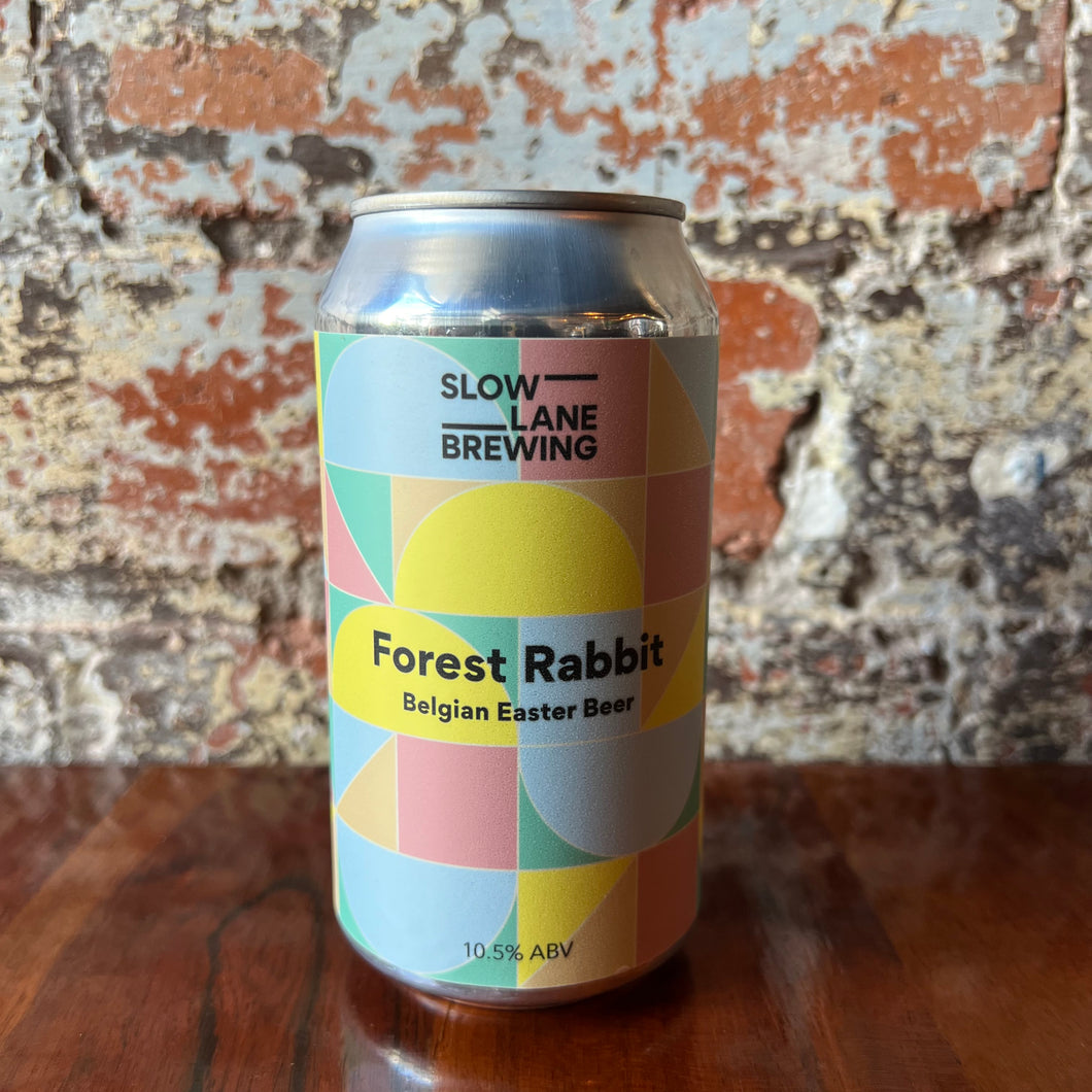Slow Lane Forest Rabbit Belgian Easter Beer