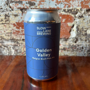 Slow Lane Golden Valley Belgian Brett Pale Ale