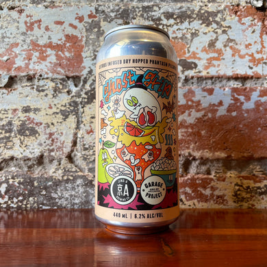 Garage Project Ghost Grip CITRUS INFUSED DRY HOPPED PHANTASM PILSNER Garage Project Ghost Grip CITRUS INFUSED DRY HOPPED PHANTASM PILSNER