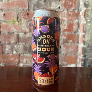 Ocean Reach Shades on Pine Orange Sour