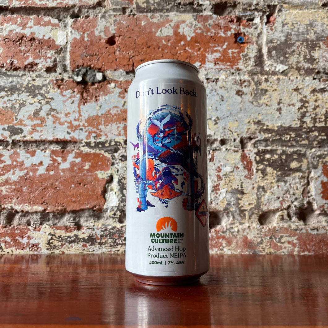 Mountain Culture Don’t Look Back Advanced Hop Product NEIPA 4/4