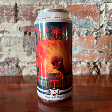 Hawkers Double Bourbon Barrel-Aged White Stout 2024 Hawkers Double Bourbon Barrel-Aged White Stout 2024