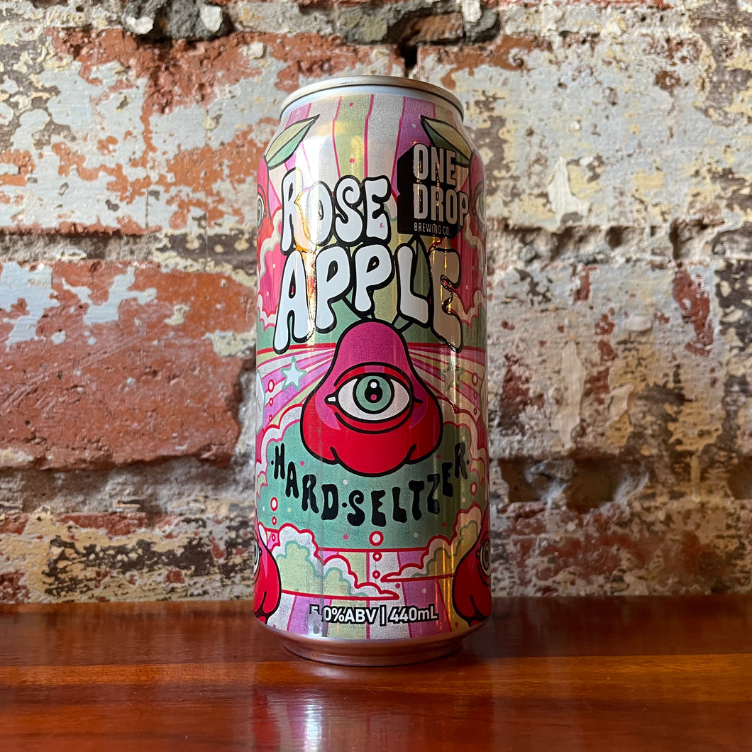 One Drop Rose Apple Hard Seltzer