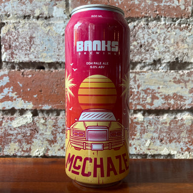 Banks McChaze DDH Pale Ale Banks McChaze DDH Pale Ale