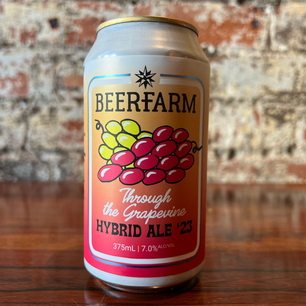 Beerfarm Through the Grapevine Hybrid Ale ‘23