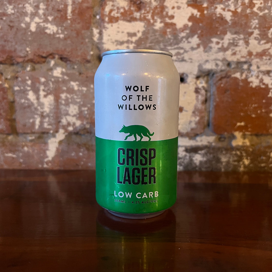 Wolf of the Willows Crisp Lager Low Carb