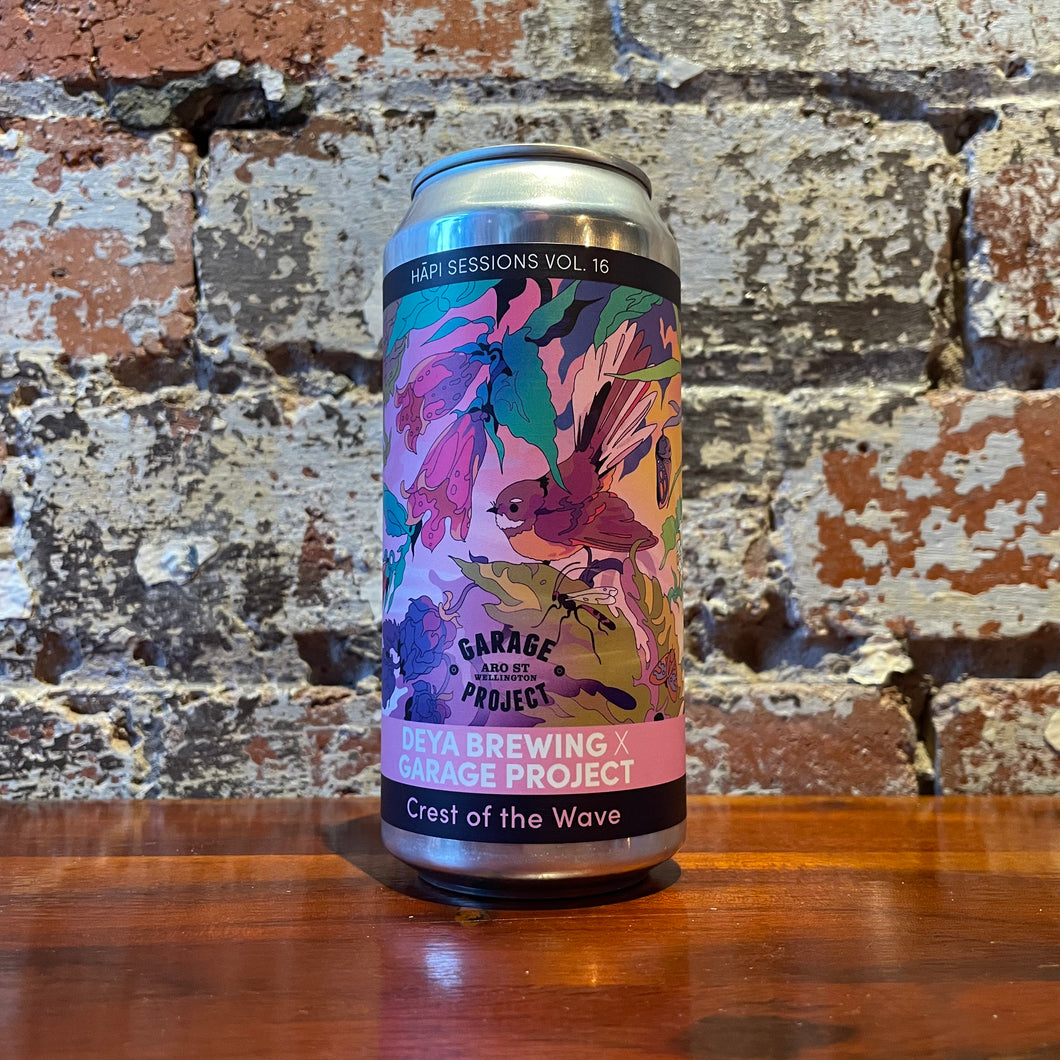 Garage Project x Deya Brewing Crest of the Wave Fresh Hazy IPA