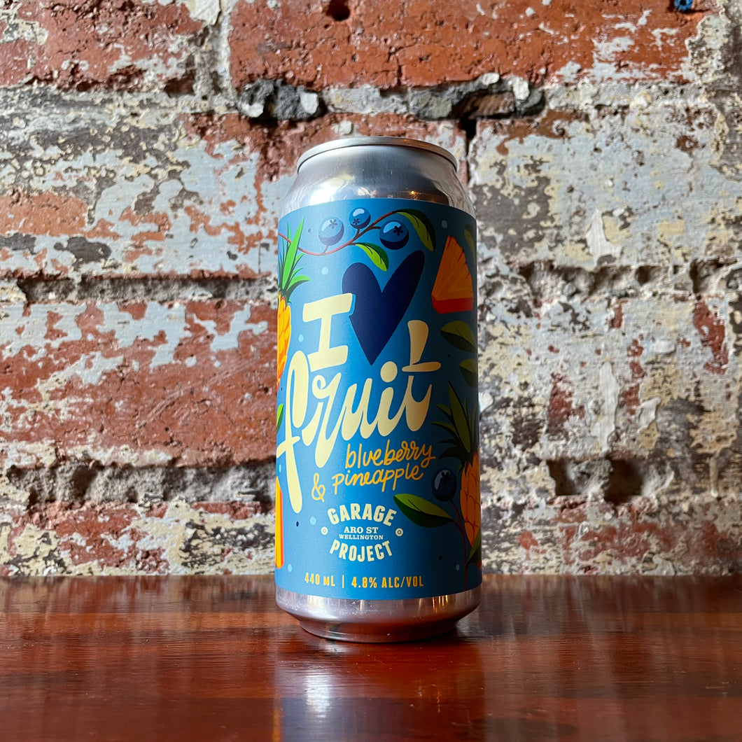Garage Project I Heart Fruit: Blueberry & Pineapple Foeder Sour