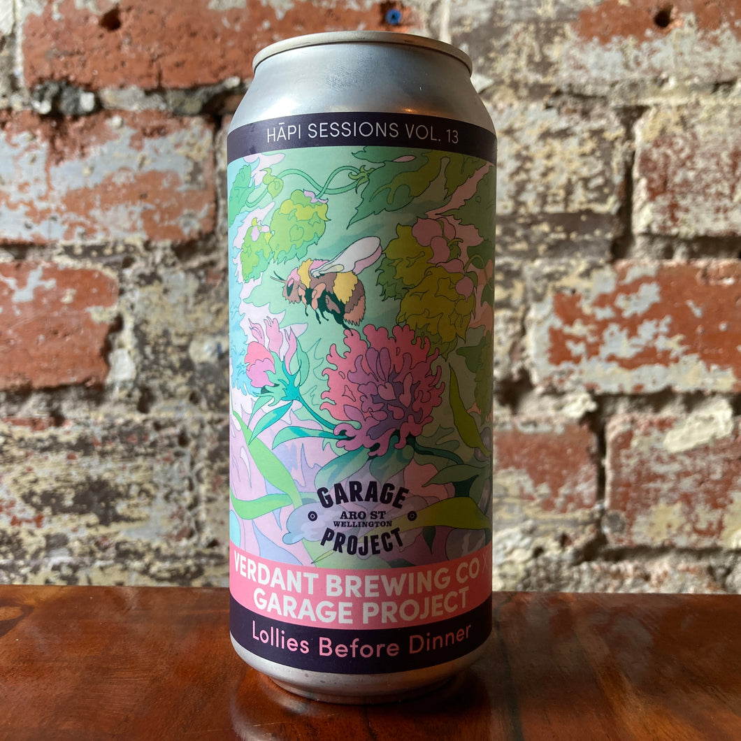 Garage Project x Verdant Brewing Hapi Sessions 13. Lollies Before Dinner Harvest Fresh Hazy Double IPA