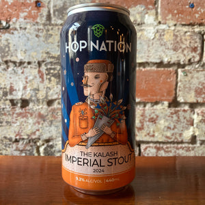 Hop Nation The Kalash Bourbon Barrel Aged Russian Imperial Stout 2024