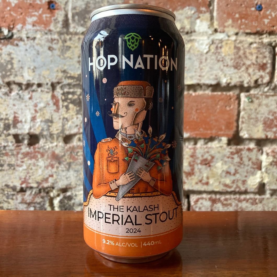 Hop Nation The Kalash Bourbon Barrel Aged Russian Imperial Stout 2024