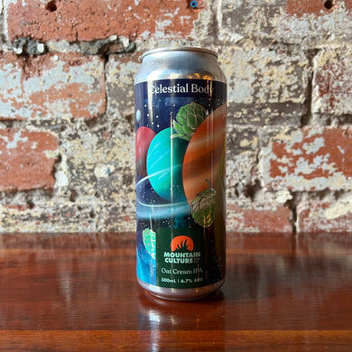 Mountain Culture Celestial Body Oat Cream IPA Mountain Culture Celestial Body Oat Cream IPA